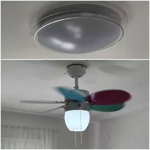 התקנת גוף תאורה בבית 4